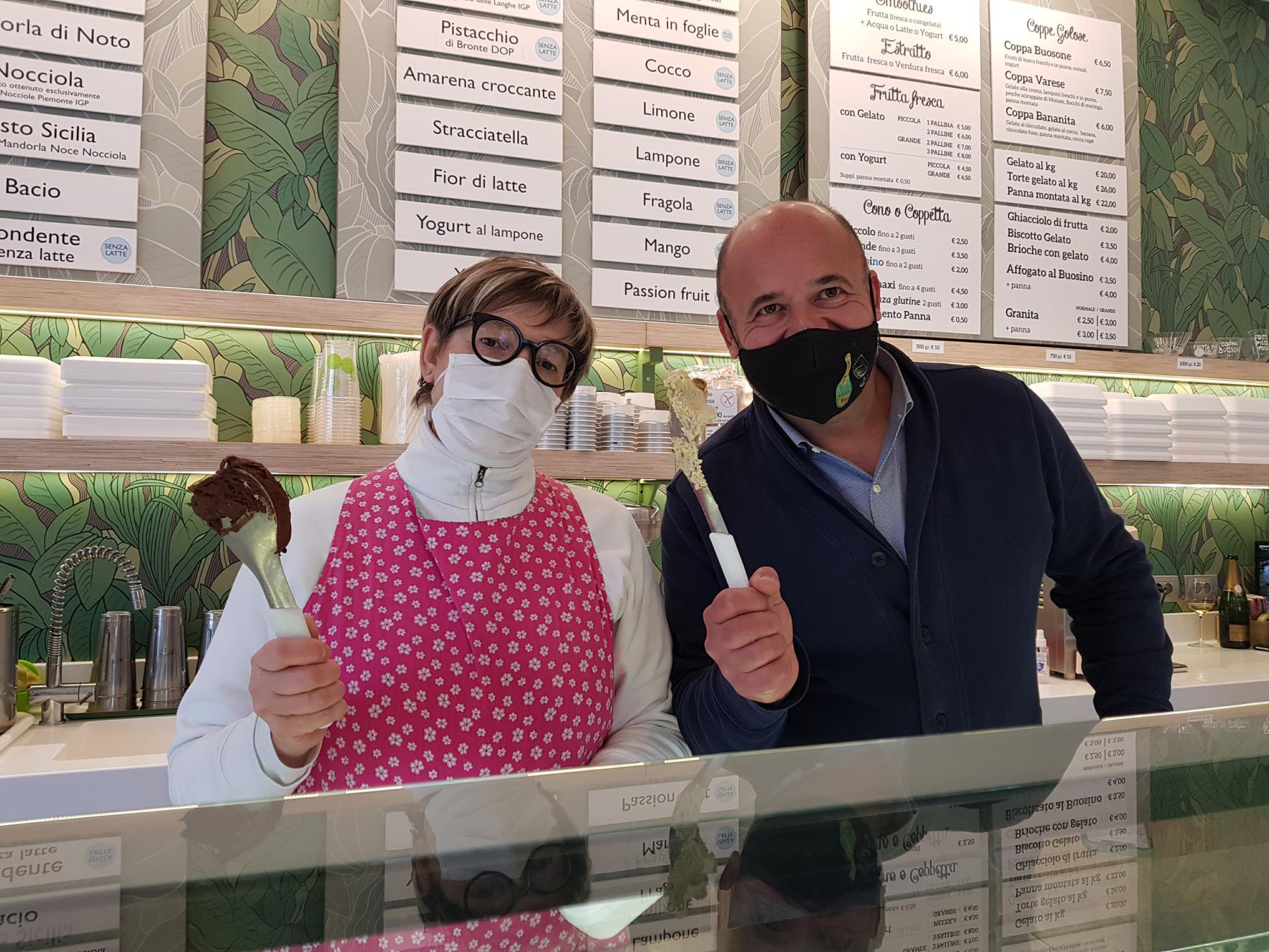 Marco Buosi, il "filosofo della bontà" che ti fa felice con un gelato