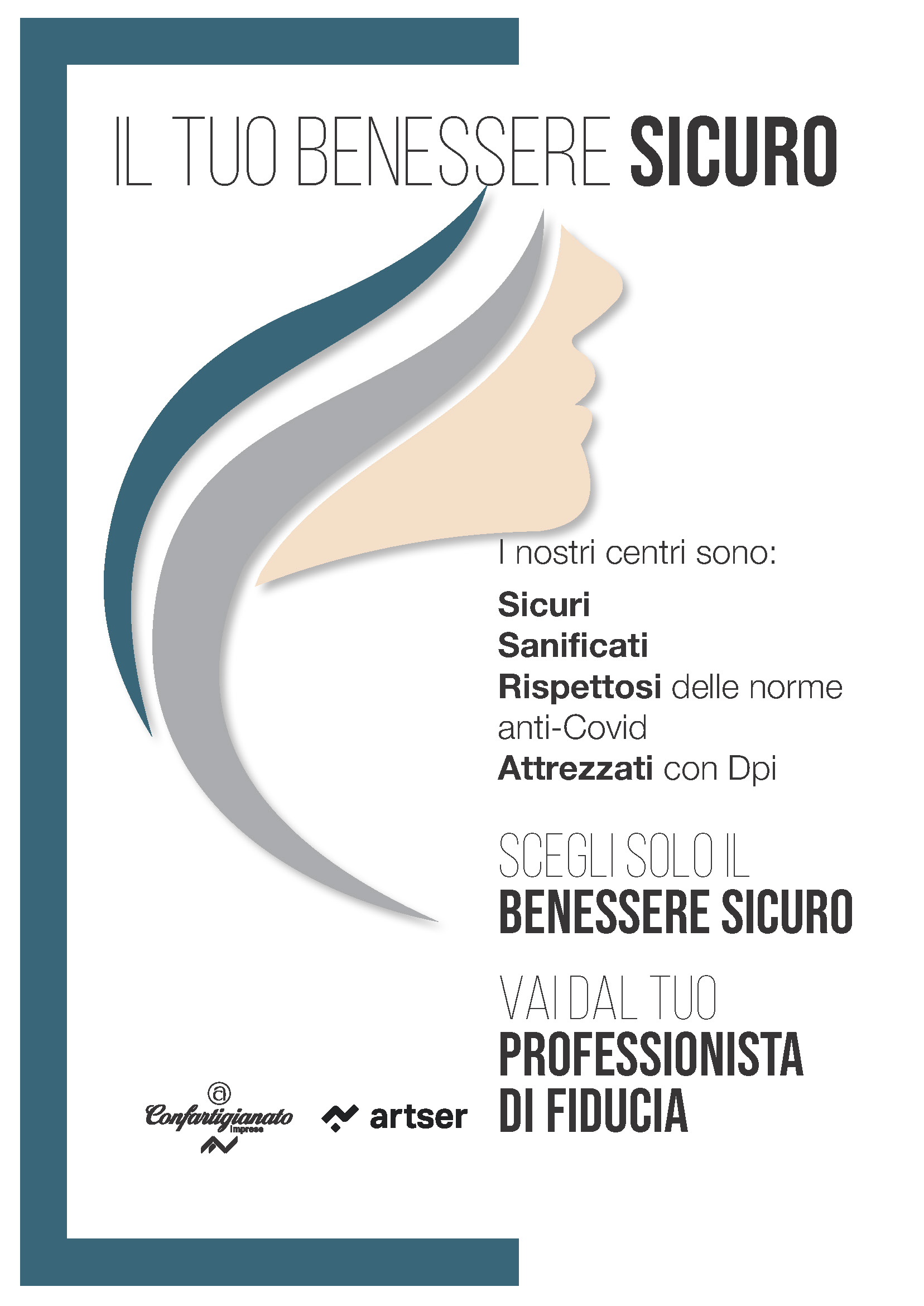 A4 volantino parrucchiere