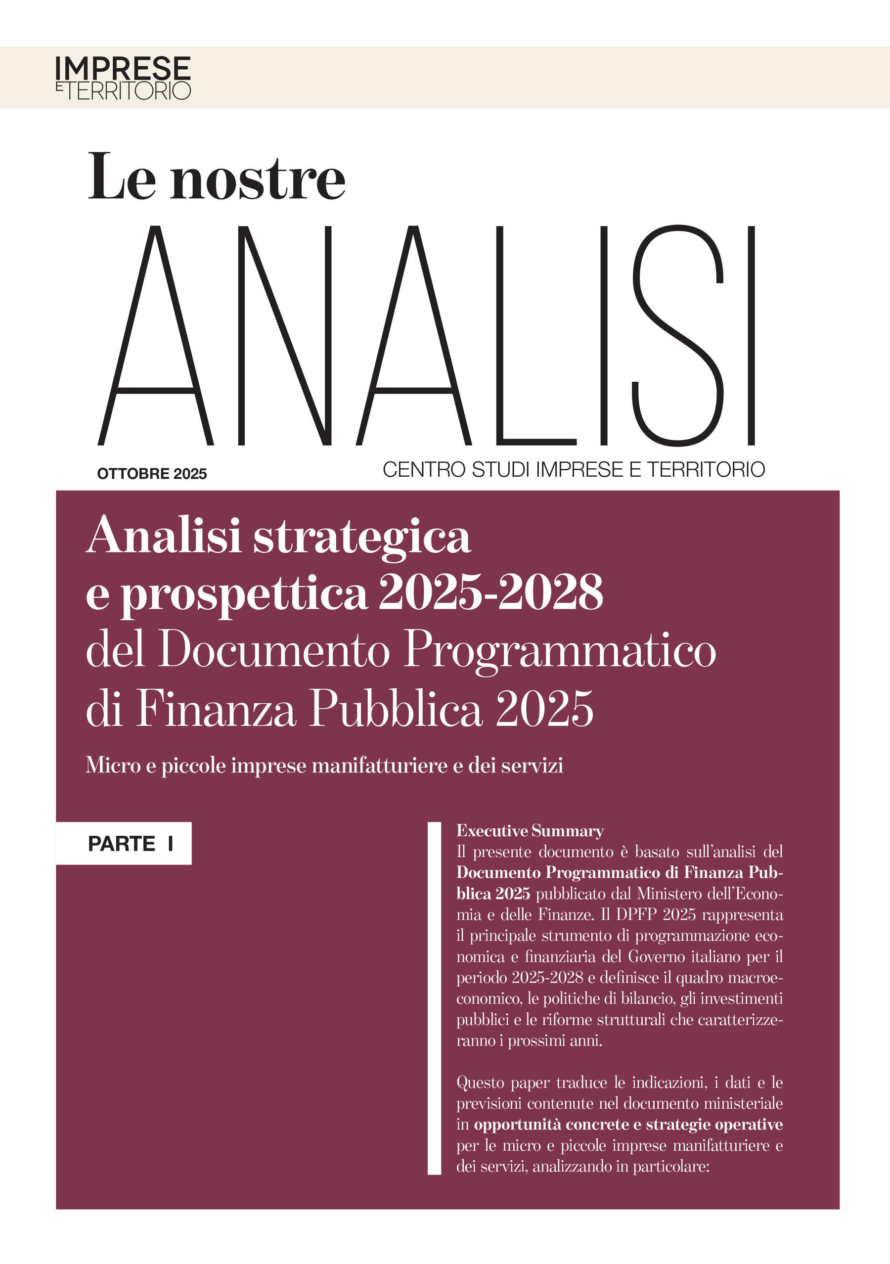 COVER DOC PROGRAMMATICO FINANZA PUBBLICA