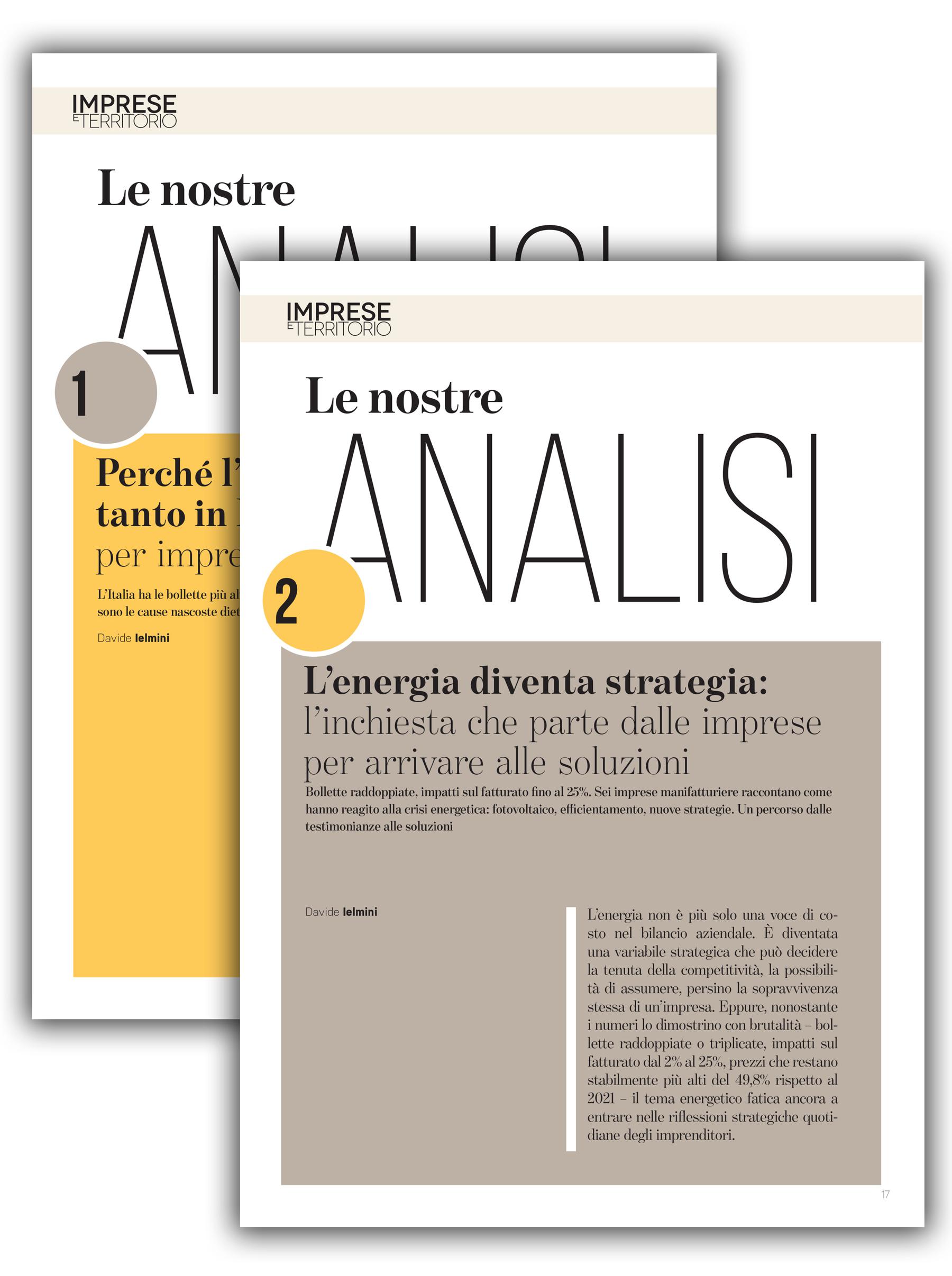 Energia e strategie per le imprese