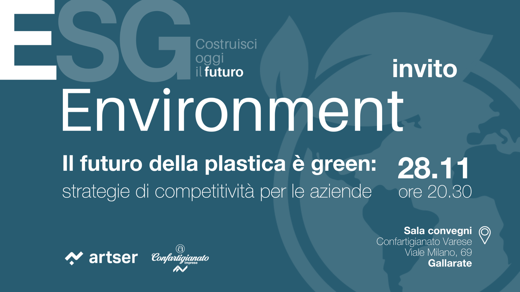 Il presente e il futuro di un settore strategico: la plastica. Ne parliamo a Gallarate. Senza tabù