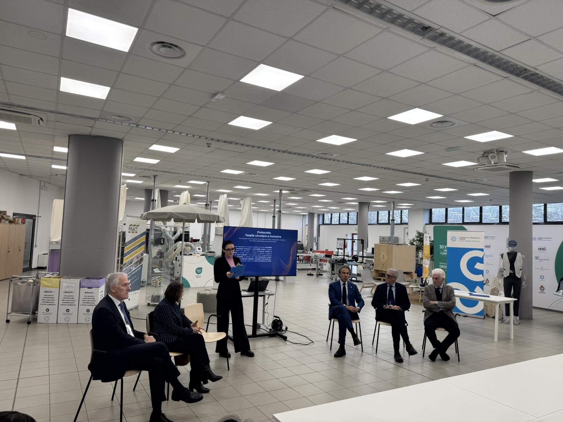 Protocollo per una filiera tessile circolare e inclusiva Paolo Rolandi