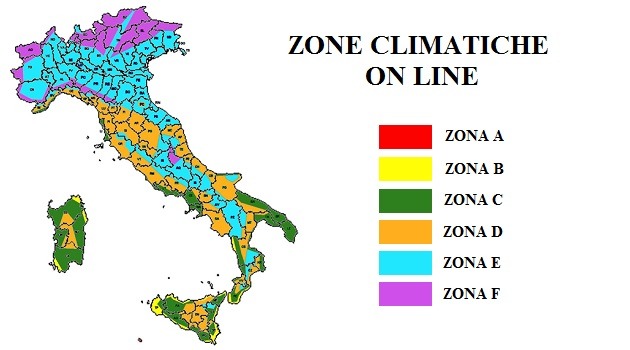 Italia zone climatiche